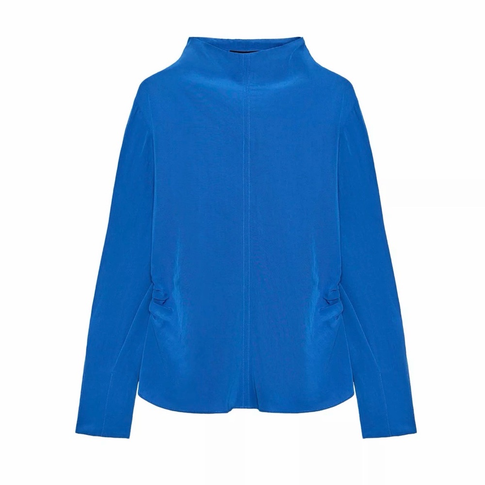 Draped Zara blouse